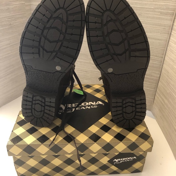 Men’s Arizona Jean Company Brown Lace Up Boots, size 9 - Picture 5 of 8